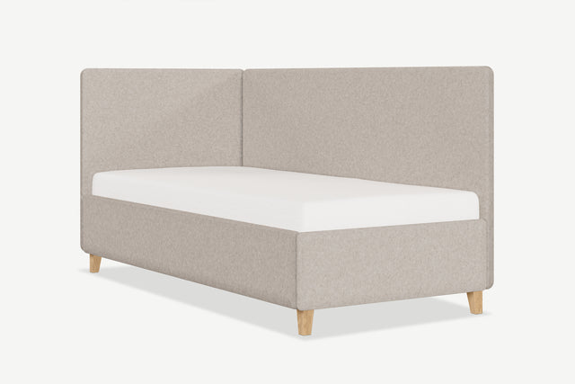 Łóżko tapicerowane dla dziecka z pojemnikiem Puki