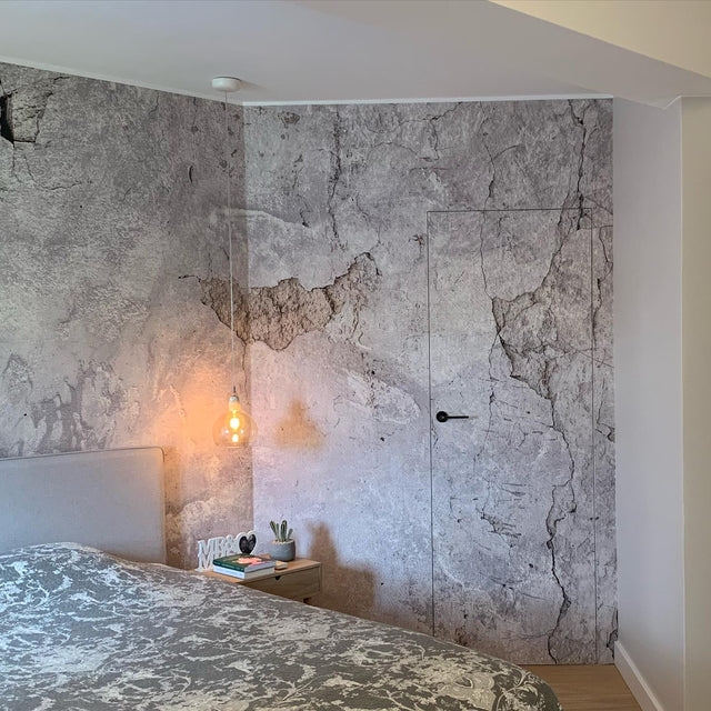 Łóżko tapicerowane w naturalnym kolorze 6