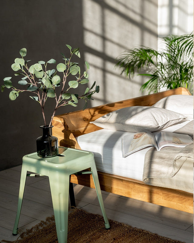 Łóżko do sypialni w stylu japandi 7