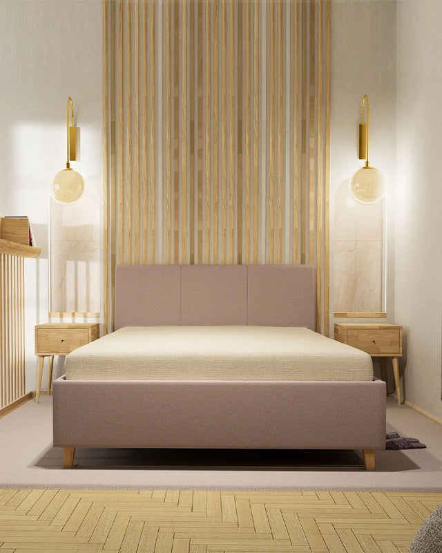 Stolik dębowy Naby No 1 na smukłych wysokich toczonych nóżkach z szufladą 5