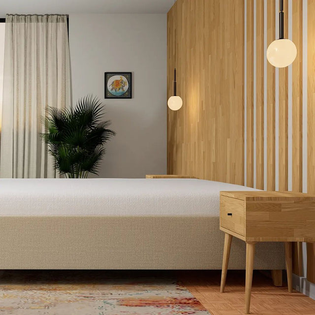 Stolik dębowy Naby No 1 na smukłych wysokich toczonych nóżkach z szufladą 2