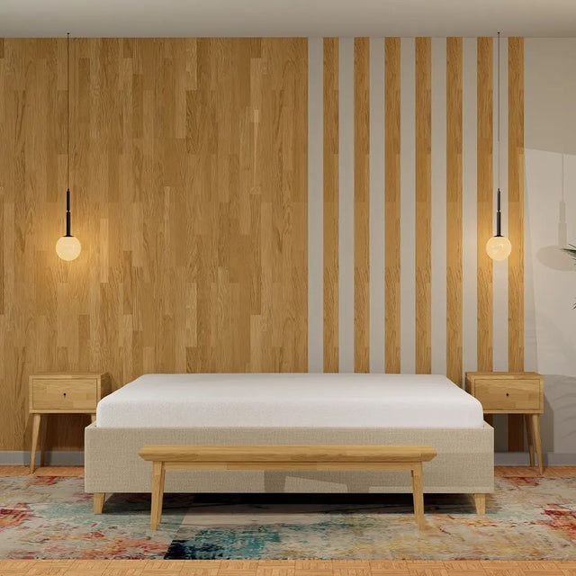 Ławka dębowa przed łóżko 17