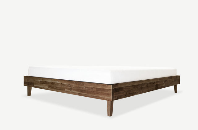 Model 3D łóżka dębowego Flat 8