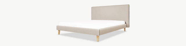 tapicerowane łóżko na wymiar slim desktop