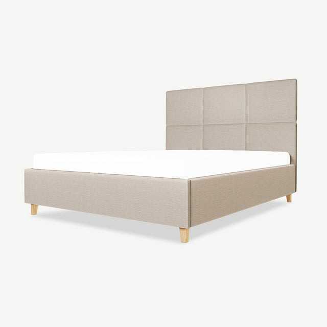 tapicerowane łóżko z pojemnikiem na wymiar piko mobile