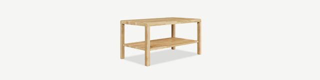 drewniany stolik kawowy Moo No. 1 na wymiar destkop