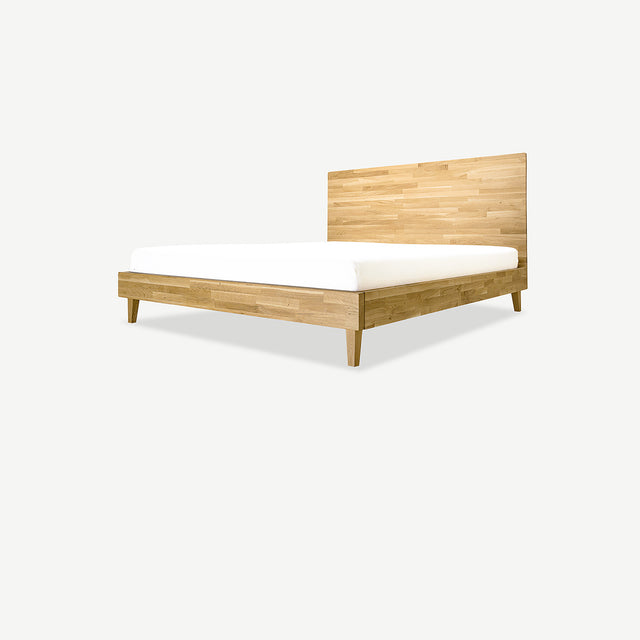 Łóżko dębowe Ol.WOODna zamówienie na wymiar