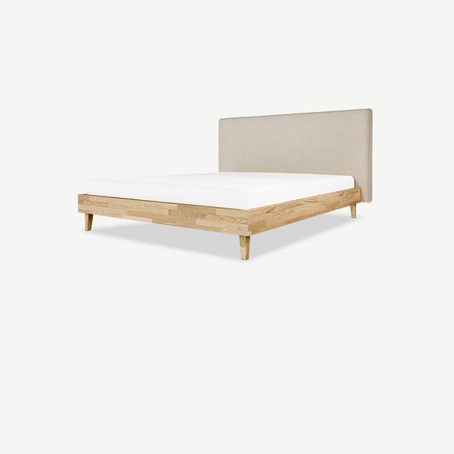 Łóżko dębowe Slim na zamówienie na wymiar