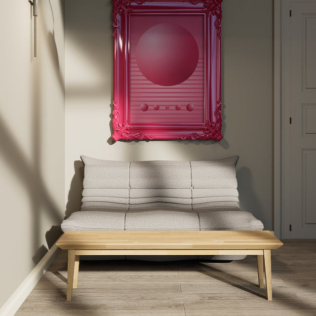 Ławka dębowa przed łóżko 18