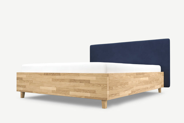 Model 3D łóżka dębowego z pojemnikiem Slim 16