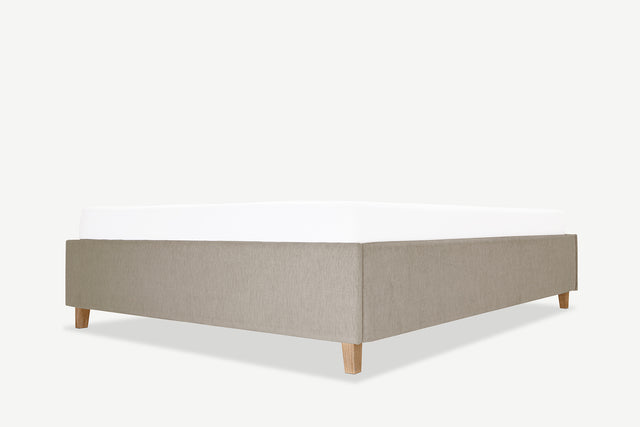 Model 3D łóżka tapicerowanego z pojemnikiem Flat 14