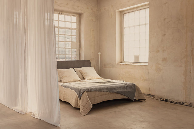 Model 3D łóżka dębowego Angel 5