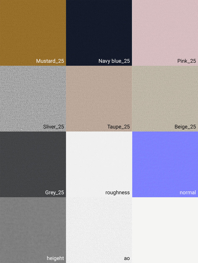 Tekstury materiałów z kolekcji _25 8