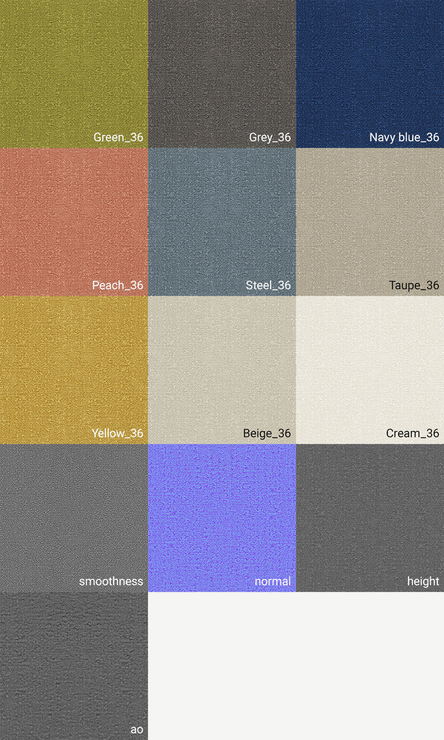 Tekstury materiałów z kolekcji _36 10