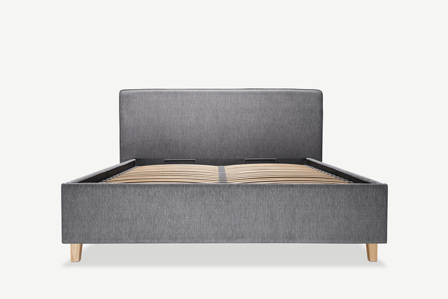 Model 3D łóżka tapicerowanego z pojemnikiem Slim 2