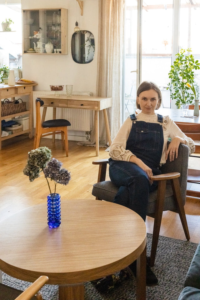 Justyna Kołodziej  - miłośniczka vintage, nie tylko we wnętrzach.