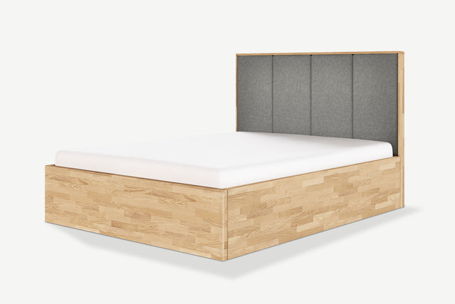 Oak Storage Bed Koku | Soft