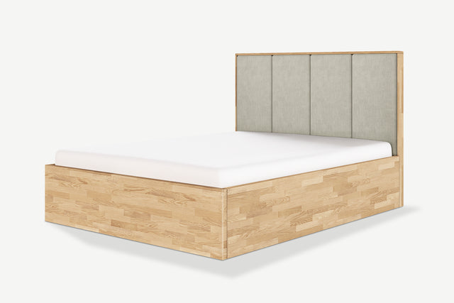 Oak Storage Bed Koku | Soft