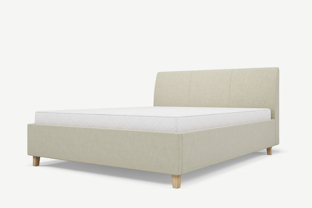 Upholstered storage bed Con