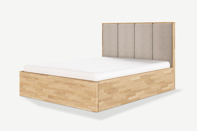 Oak Storage Bed Koku | Soft