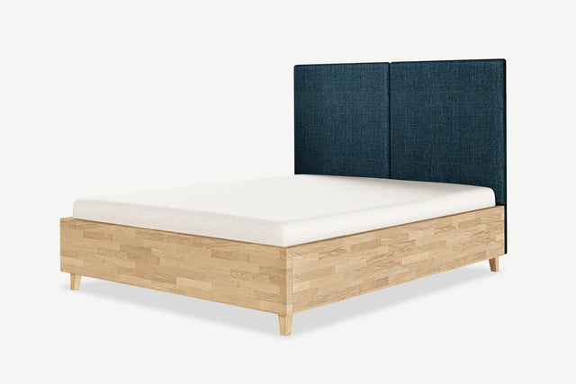 Oak storage bed Nami | Classic