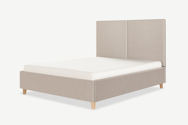 Upholstered storage bed Nami