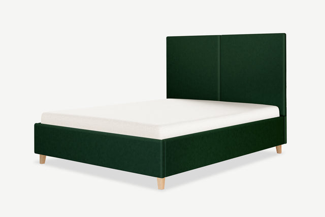 Upholstered storage bed Nami