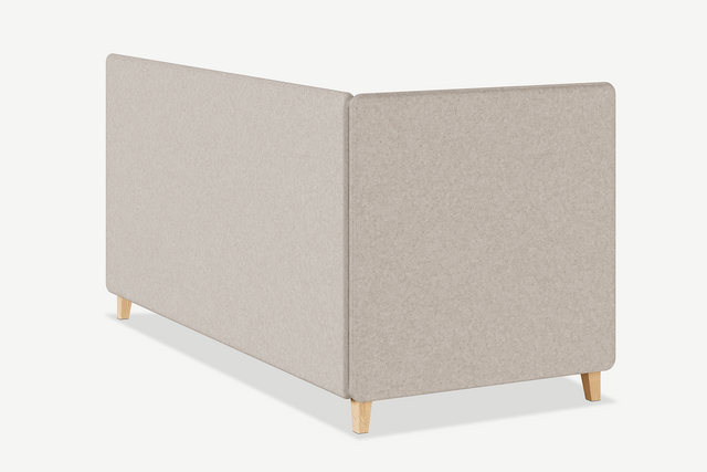 Łóżko tapicerowane dla dziecka z pojemnikiem Puki