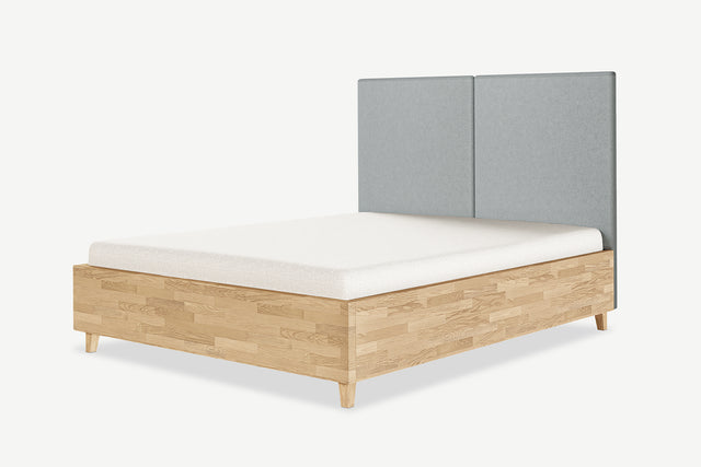 Oak storage bed Nami | Classic