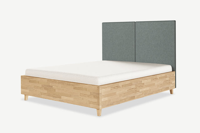 Oak storage bed Nami | Classic