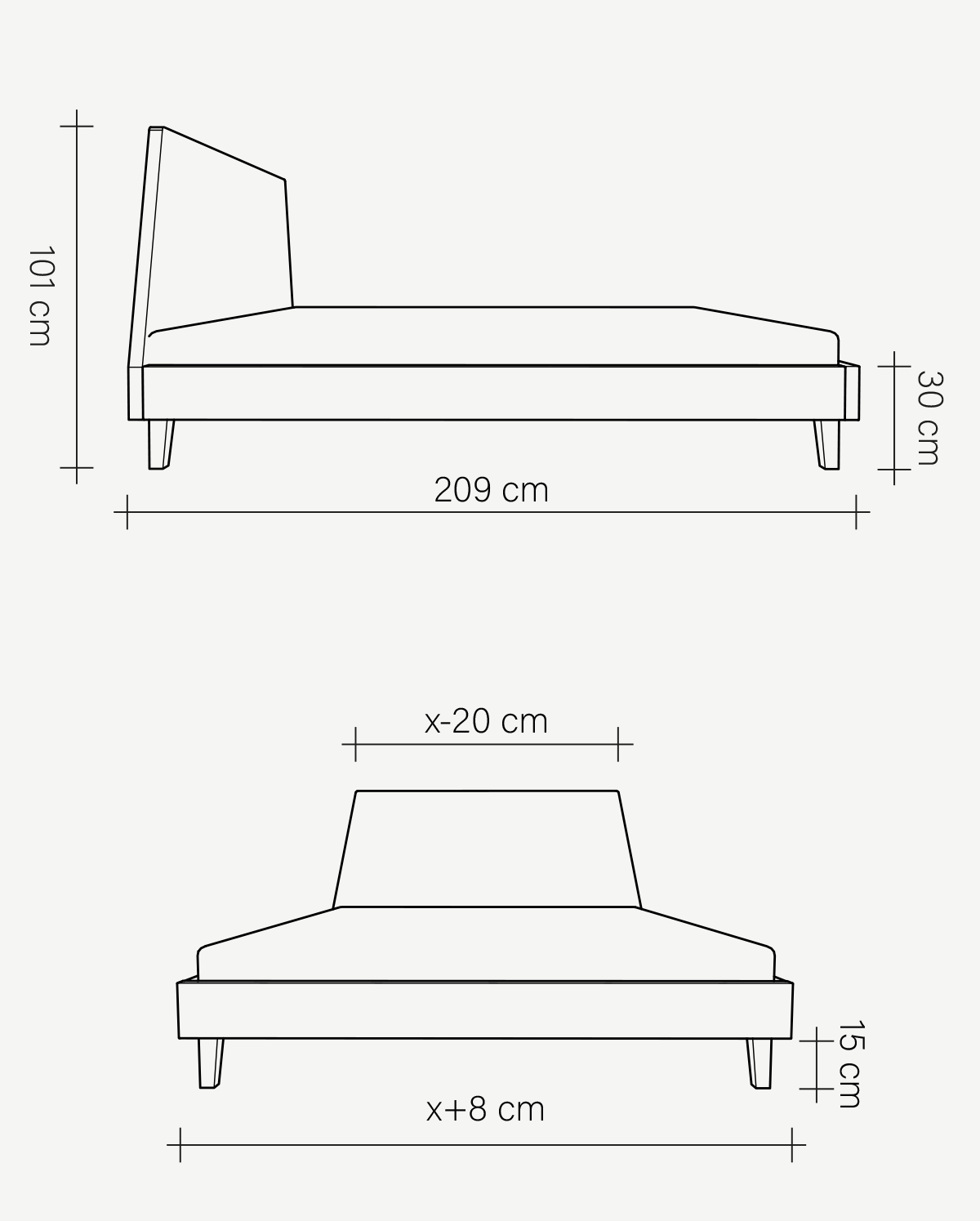 Rysunek wymiarowy Angel