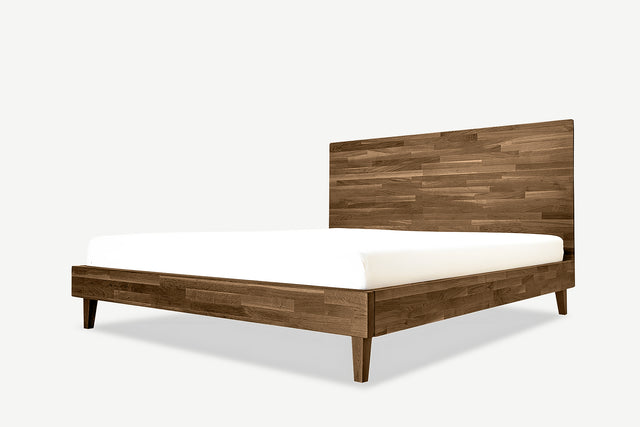 Model 3D łóżka dębowego OL.WOOD