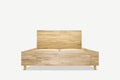Model 3D łóżka dębowego z pojemnikiem OL.WOOD 4