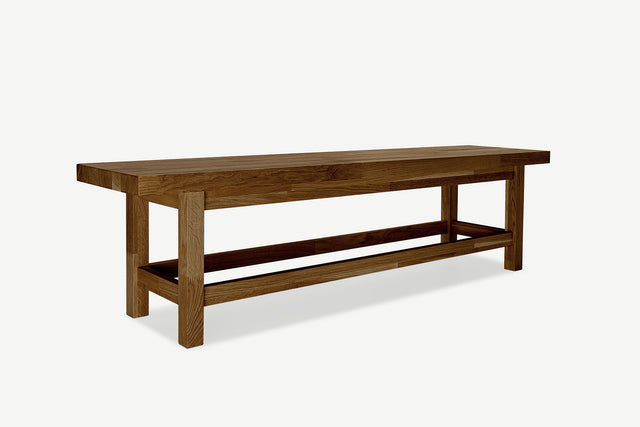 Oak bench Bench No. 1