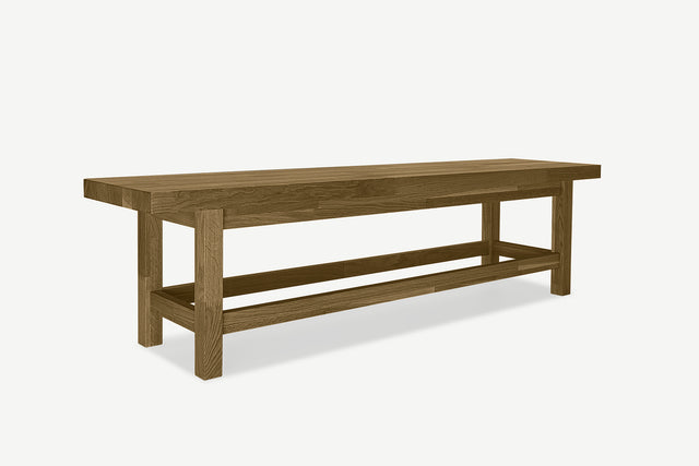 Oak bench Bench No. 1