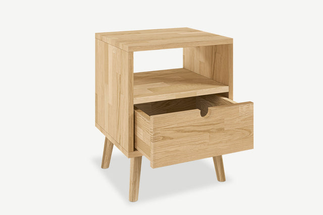 Oak bedside table Natt No. 1