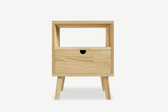 Oak bedside table Natt No. 1