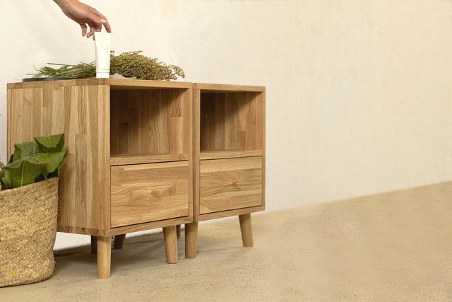 Model 3D stolika dębowego Tabb No. 1 15