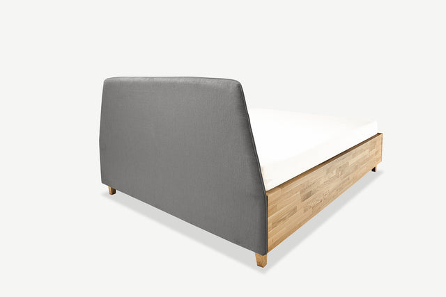 Model 3D łóżka dębowego z pojemnikiem Angel