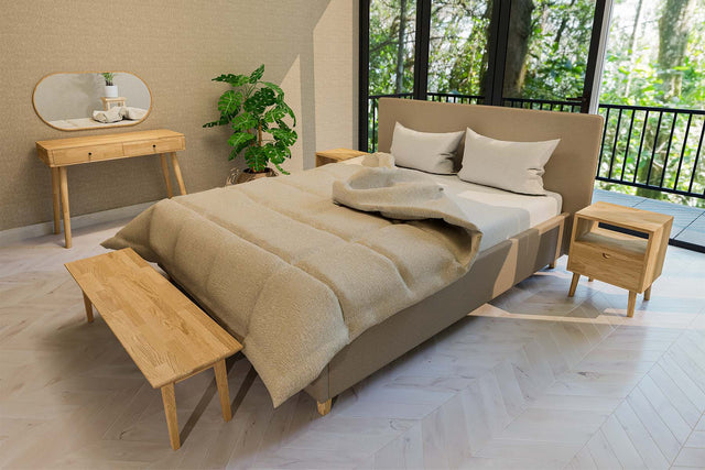 Model 3D Ławki dębowej Bench No. 2 9