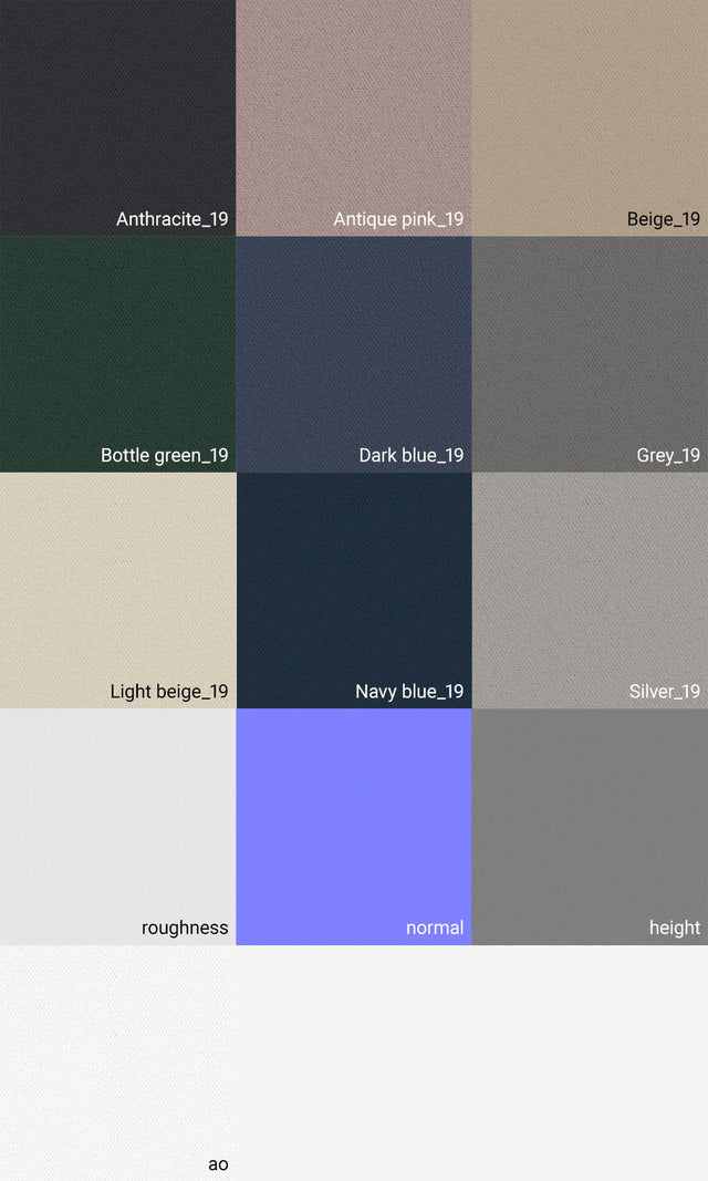 Tekstury materiałów z kolekcji _19 10