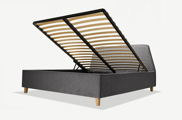 Model 3D łóżka tapicerowanego z pojemnikiem Angel 2