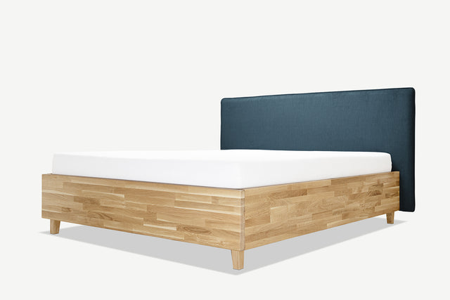 Model 3D łóżka dębowego z pojemnikiem Slim 13