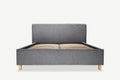 Model 3D łóżka tapicerowanego z pojemnikiem Slim 2