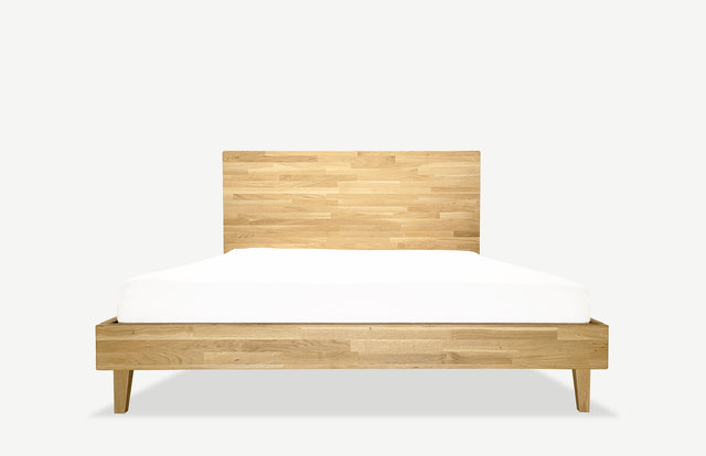 Model 3D łóżka dębowego OL.WOOD 2