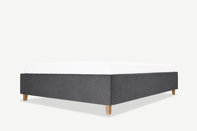 Model 3D łóżka tapicerowanego z pojemnikiem Flat 12