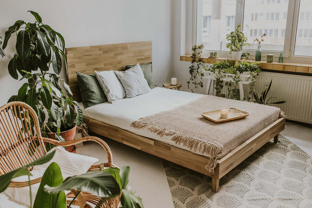 Model 3D łóżka dębowego OL.WOOD - 17