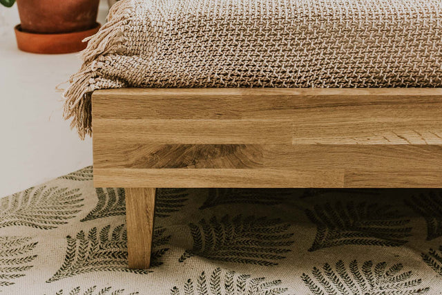 Model 3D łóżka dębowego OL.WOOD - 21